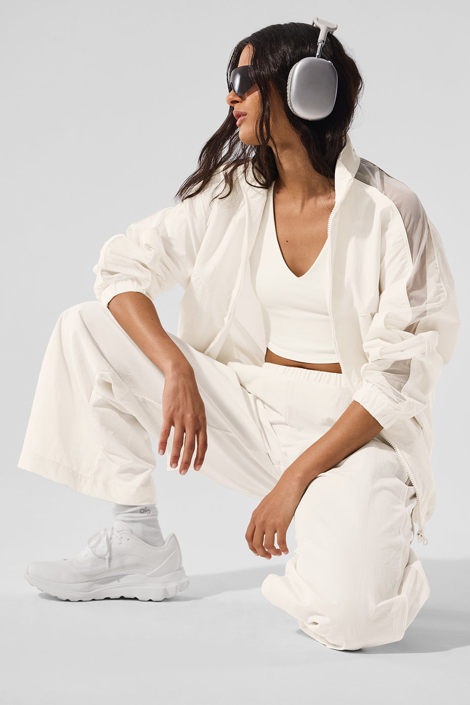 Origin Full-Zip Track Jacket - Ivory - Image 6