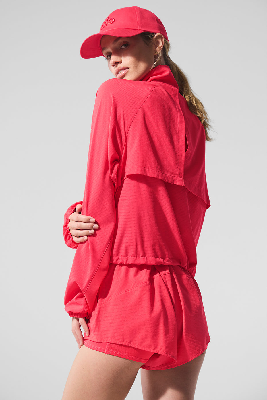 Sport Star Full Zip Jacket - Candy Red - Image 4