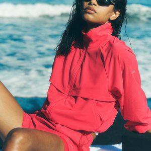 Sport Star Full Zip Jacket - Candy Red