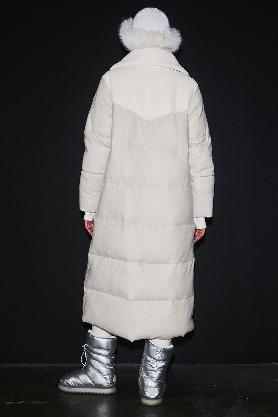 Snowfall Puffer Coat - White Oak - Image 2
