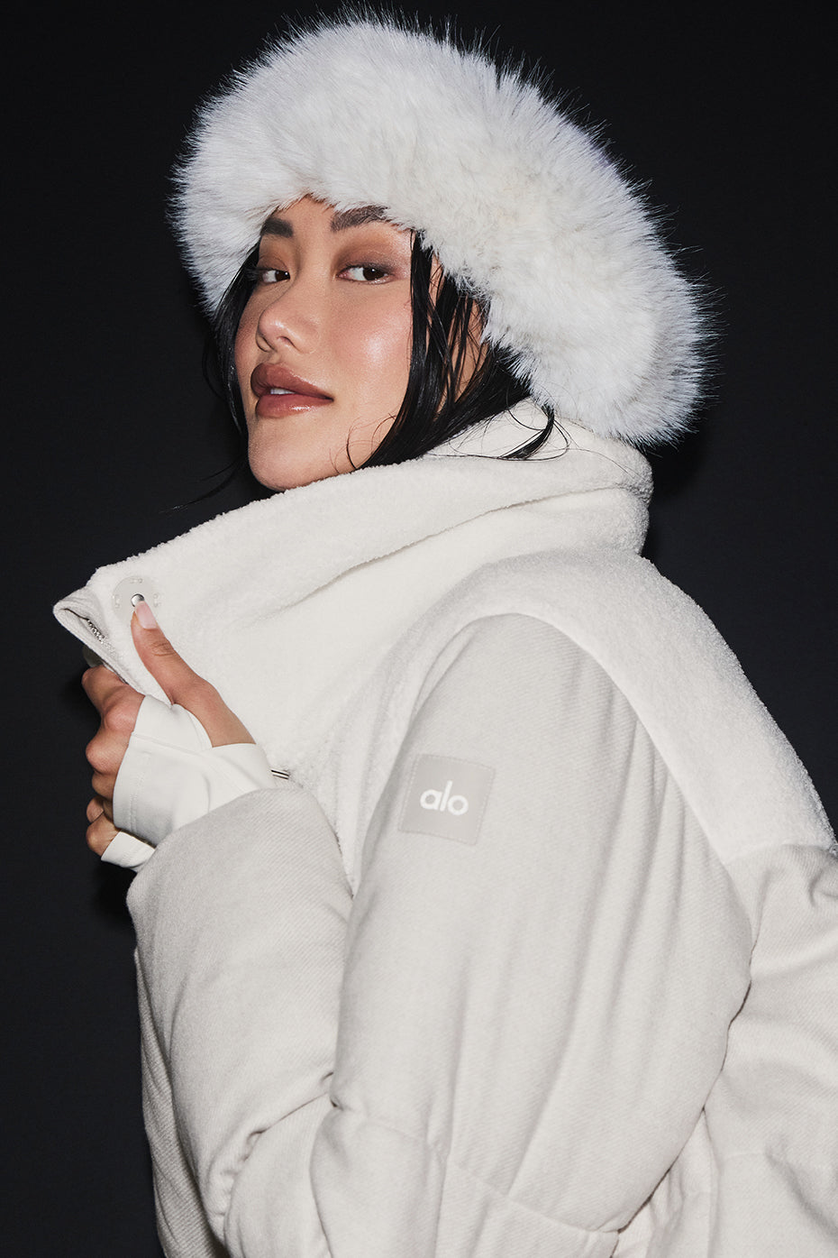 Snowfall Puffer Coat - White Oak - Image 5