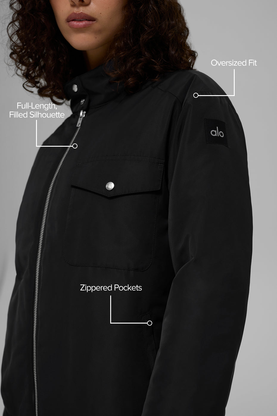 Work It Bomber - Black - Image 2