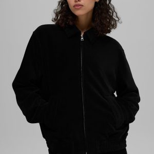 Micro Corduroy On Duty Jacket - Black