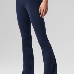 Airbrush High-Waist Bootcut Legging - Navy