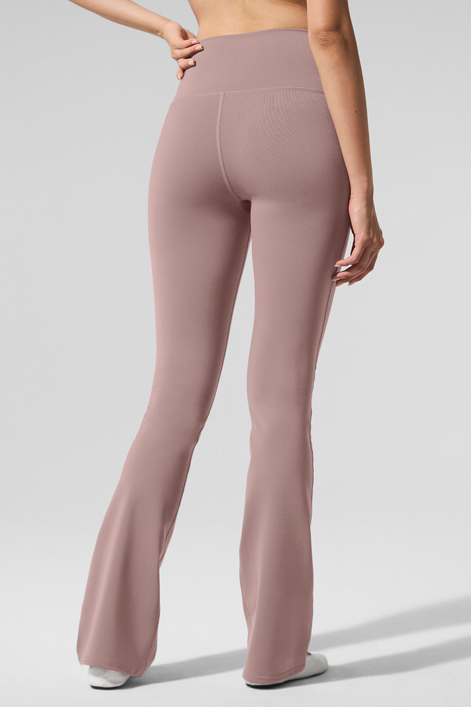 Airbrush High-Waist Bootcut Legging - Taupe - Image 2