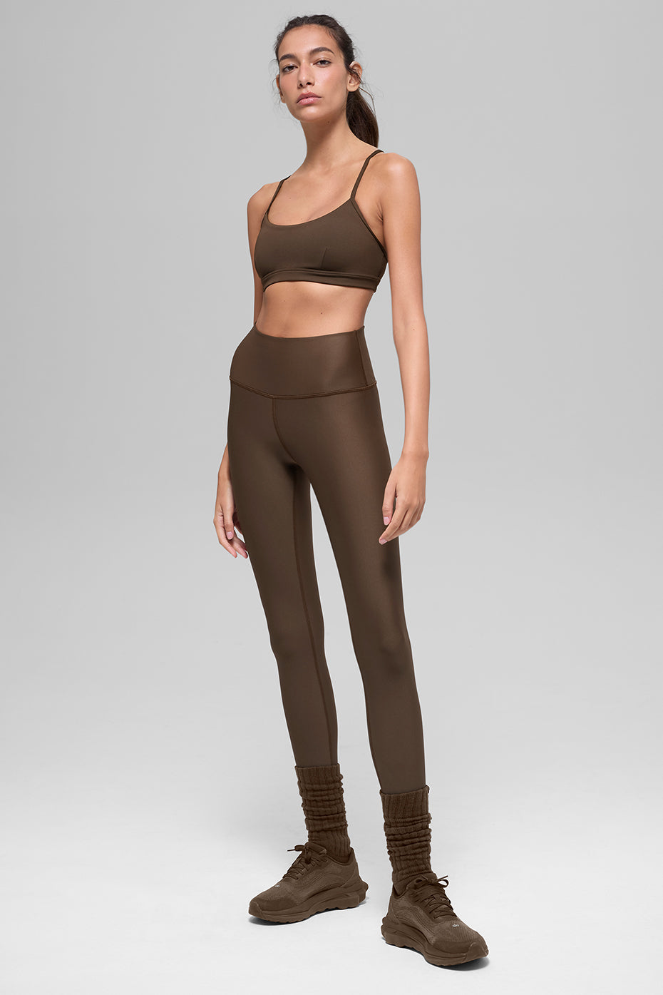 Airlift Winter Warm High-Waist Legging - Espresso - Image 5