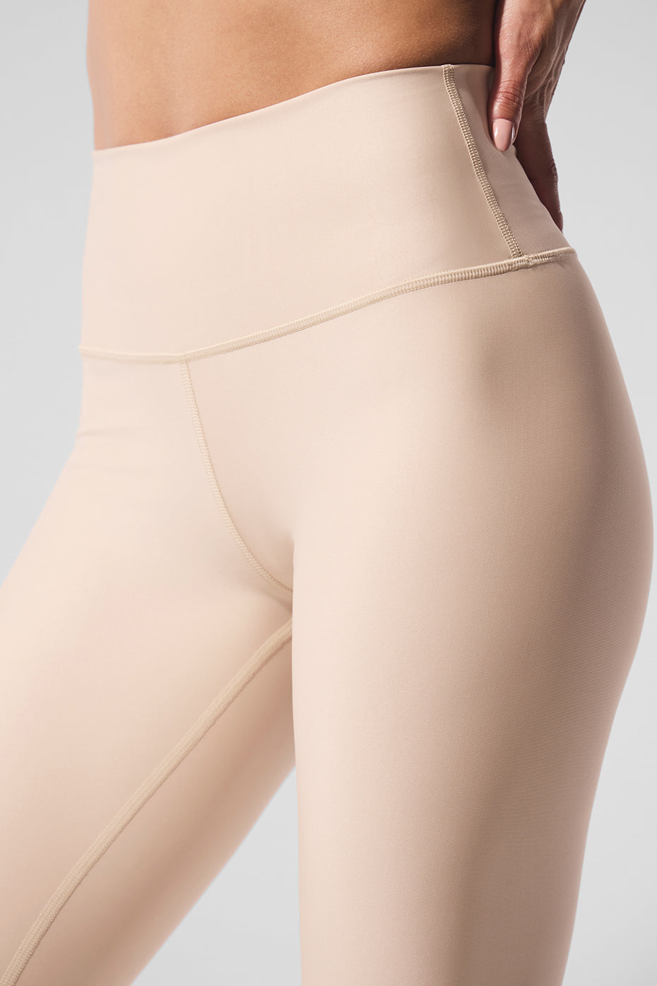 High-Waist Airlift Legging - Macadamia - Image 4