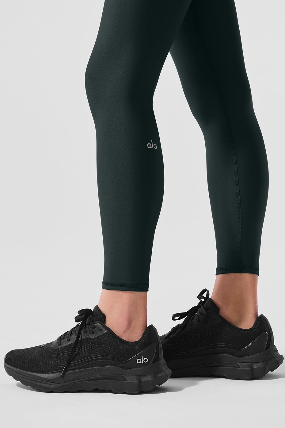7/8 High-Waist Airlift Legging - Charcoal Green - Image 4