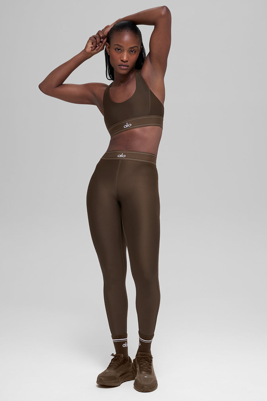 Airlift High-Waist Suit Up Legging - Espresso - Image 6