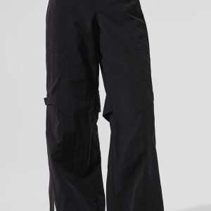 High-Waist Voyager Trouser - Black