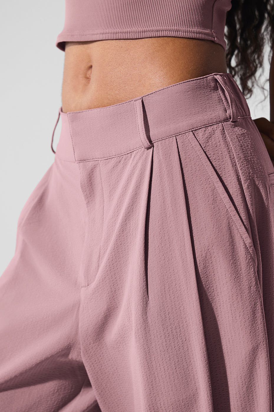 High-Waist Dreamscape Trouser (Regular) - Smoky Quartz - Image 5