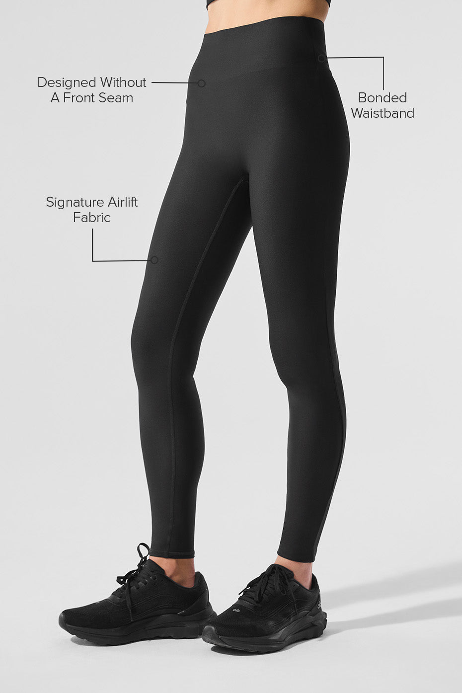 Airlift High-Waist Sleek Legging - Black - Image 2