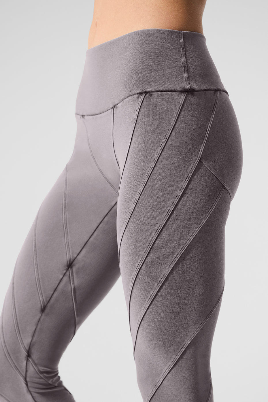 Washed Alosoft High-Waist Sunray Legging - Cool Grey Wash - Image 2