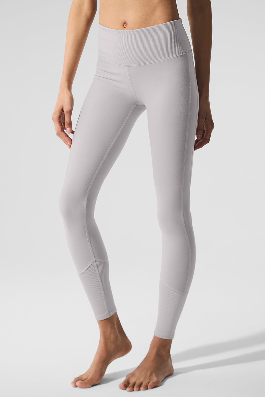 Washed Alosoft High-Waist Lounge Legging - Grey Sky Wash - Image 3