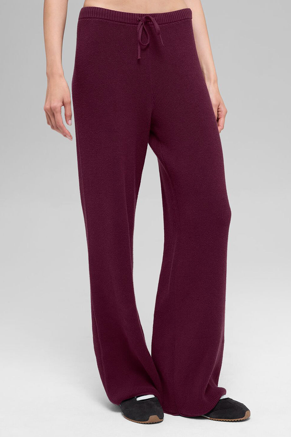 Supernatural Sweater Pant - Burgundy - Image 3