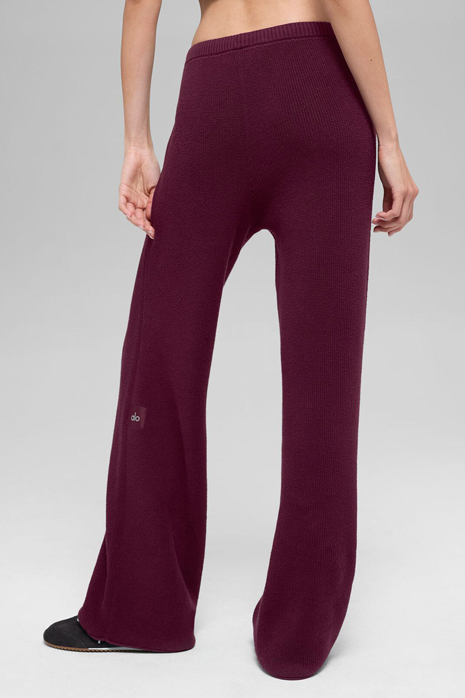 Supernatural Sweater Pant - Burgundy - Image 4