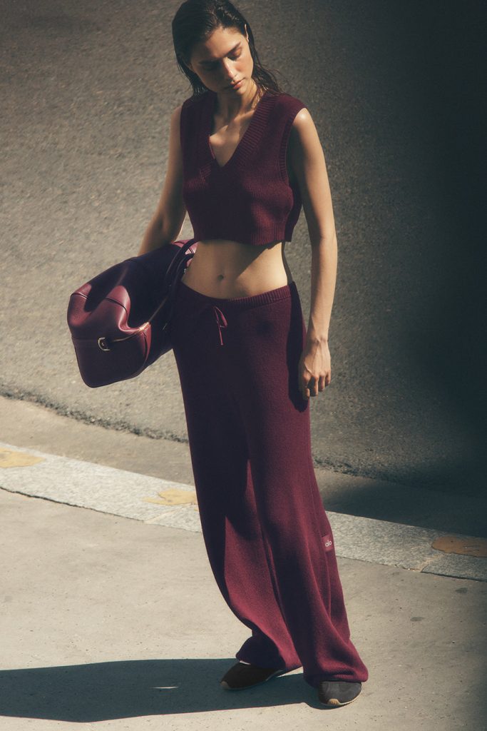 Supernatural Sweater Pant - Burgundy