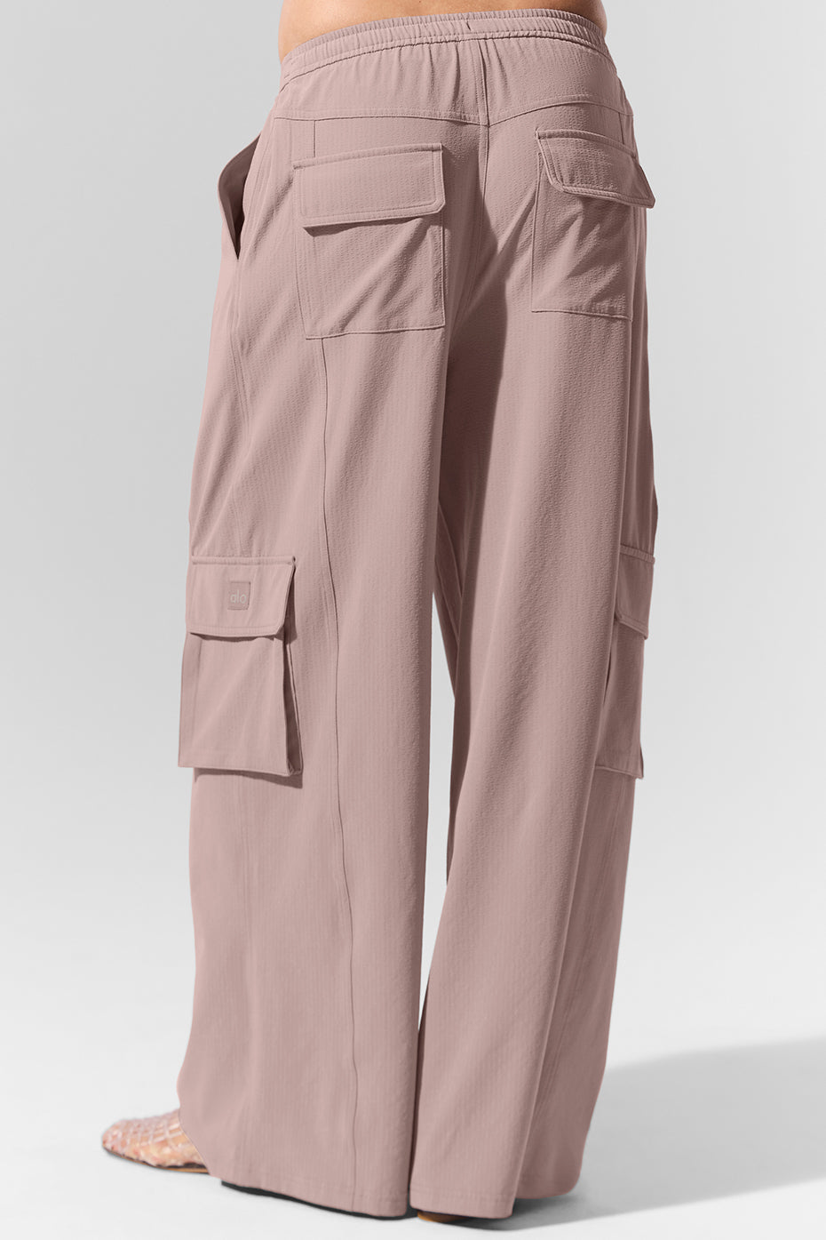 Dreamscape Cargo Wide Leg Pant - Taupe - Image 3