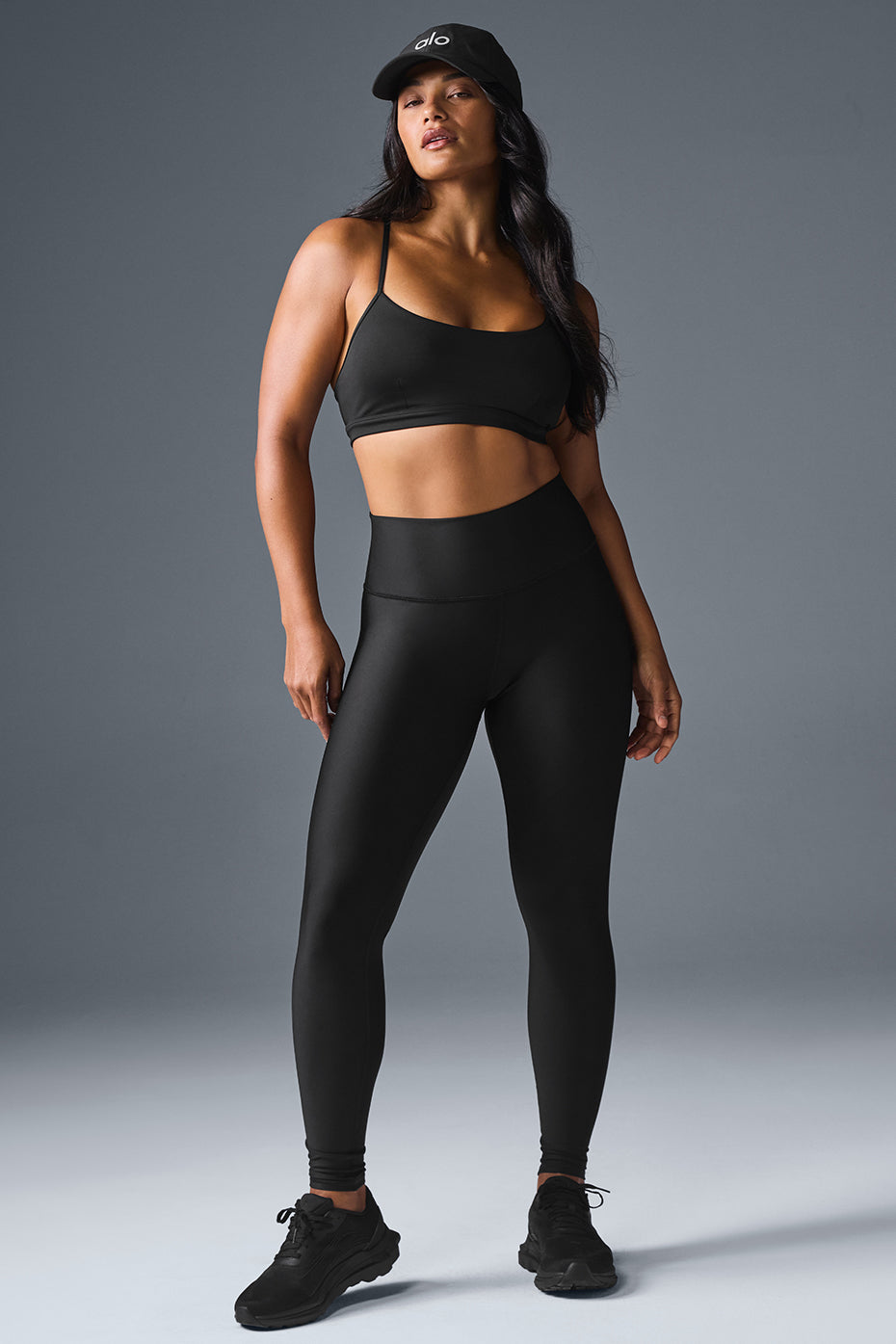 High-Waist Airlift Legging - Black - Image 11