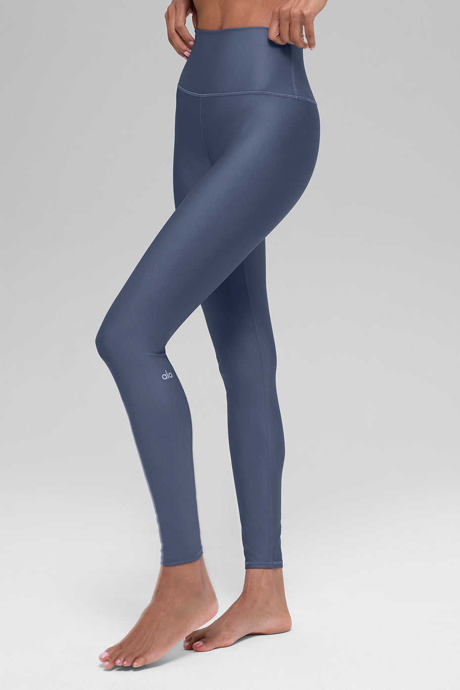 High-Waist Airlift Legging - Bluestone - Image 4