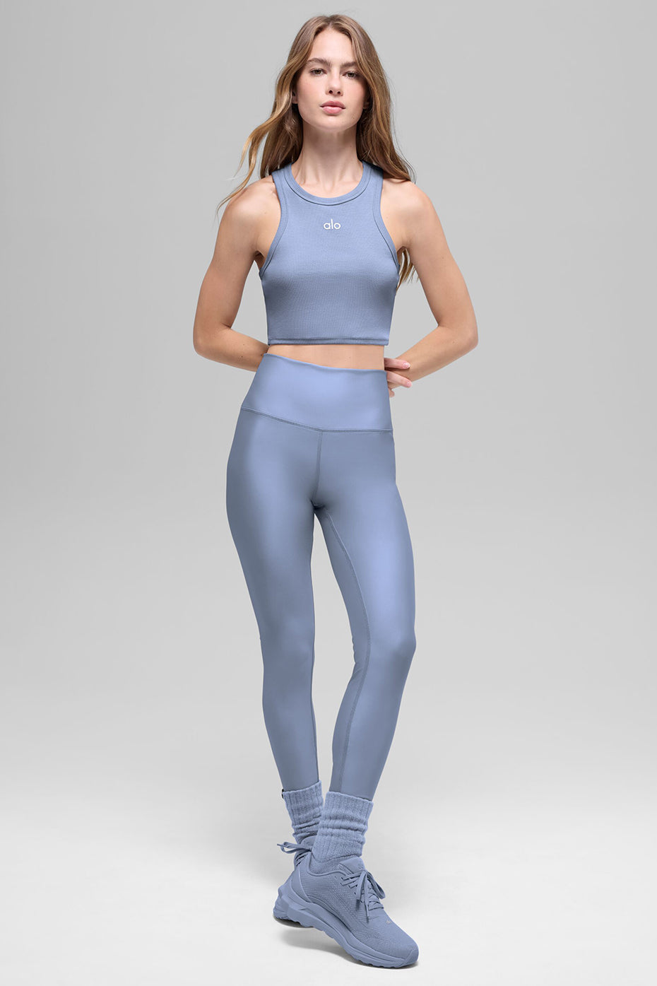 High-Waist Airlift Legging - Winter Frost - Image 6