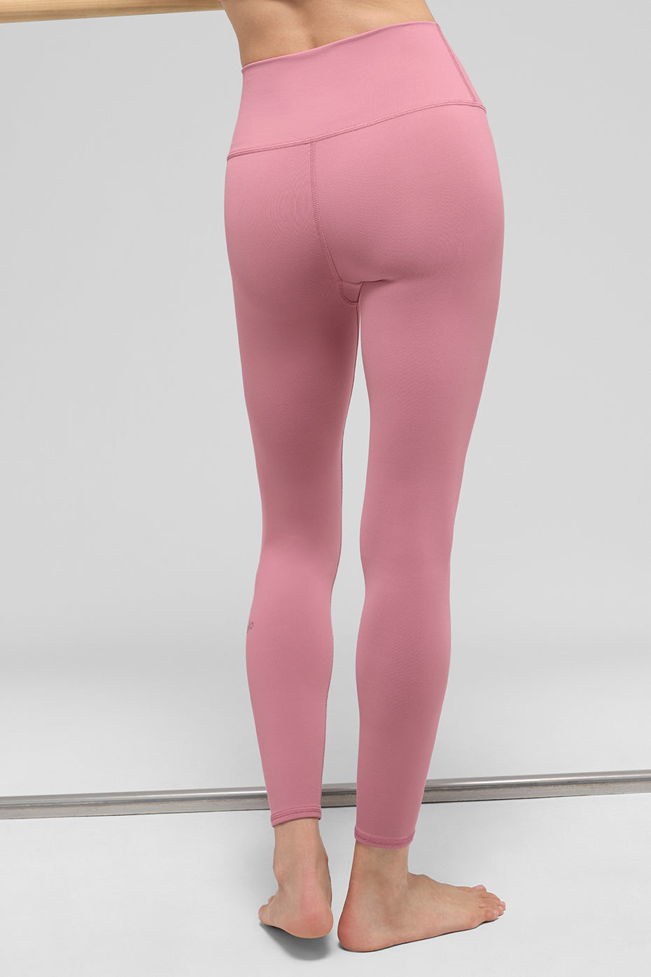 7/8 High-Waist Airbrush Legging - Pink Wild Rose - Image 3