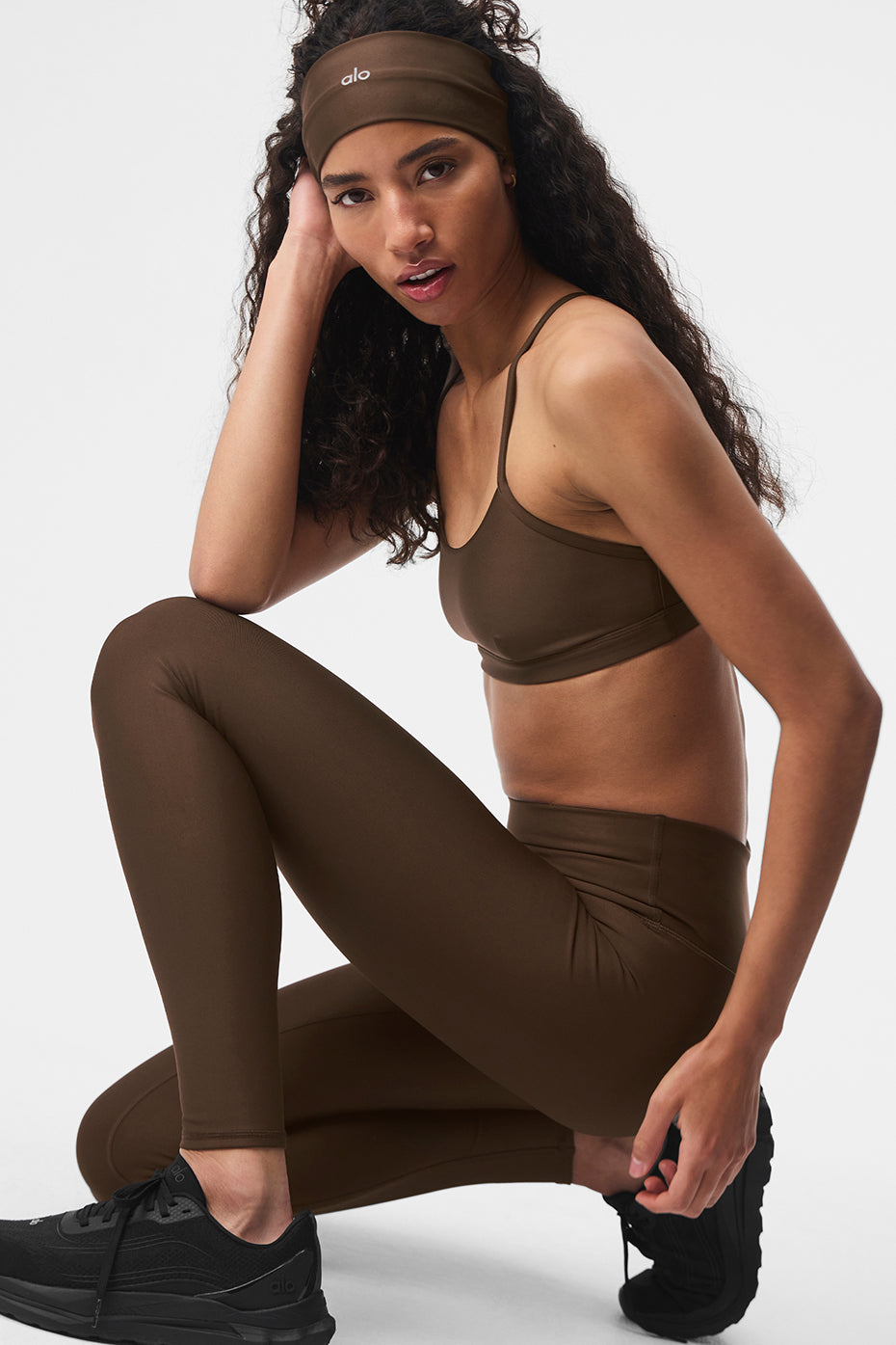 7/8 High-Waist Airlift Legging - Espresso - Image 5