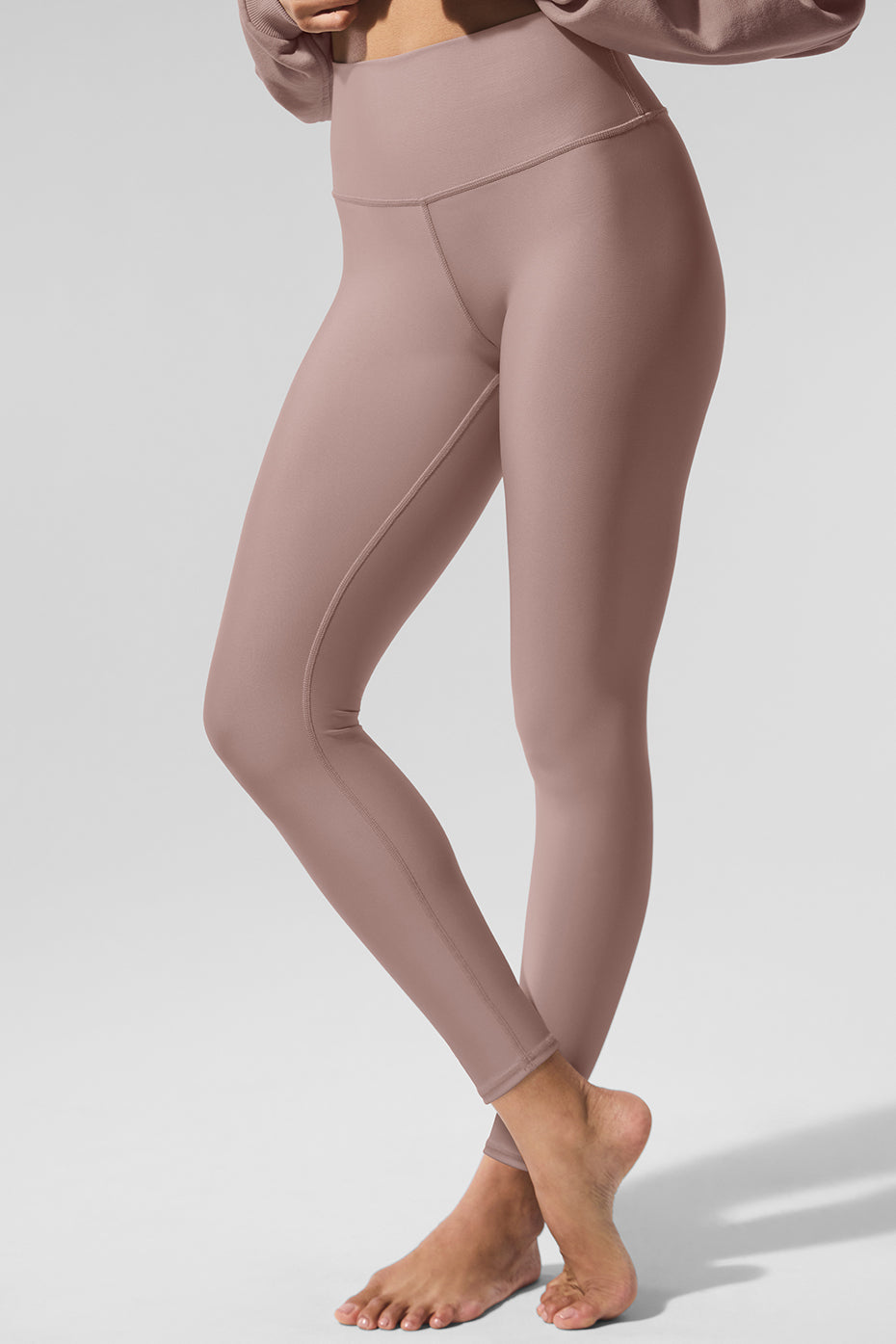 7/8 High-Waist Airlift Legging - Taupe - Image 2