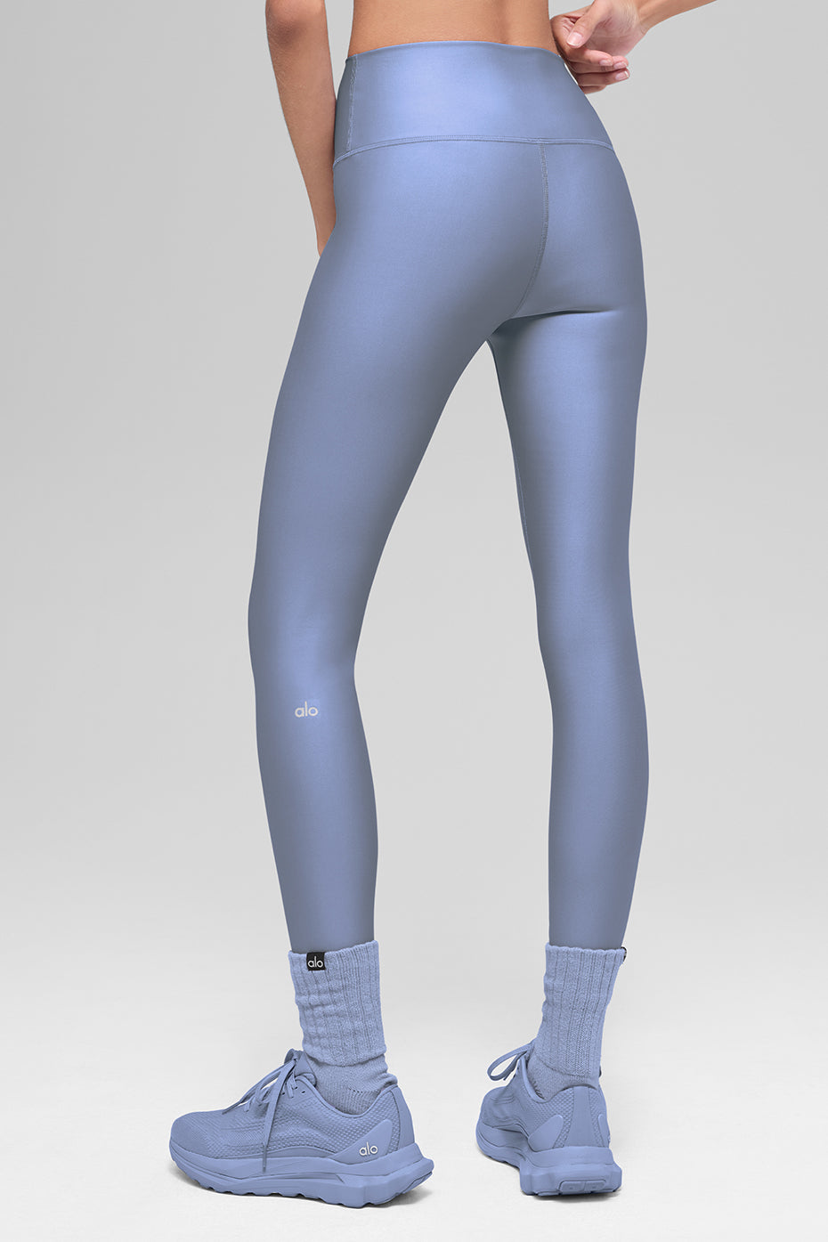 7/8 High-Waist Airlift Legging - Winter Frost - Image 3