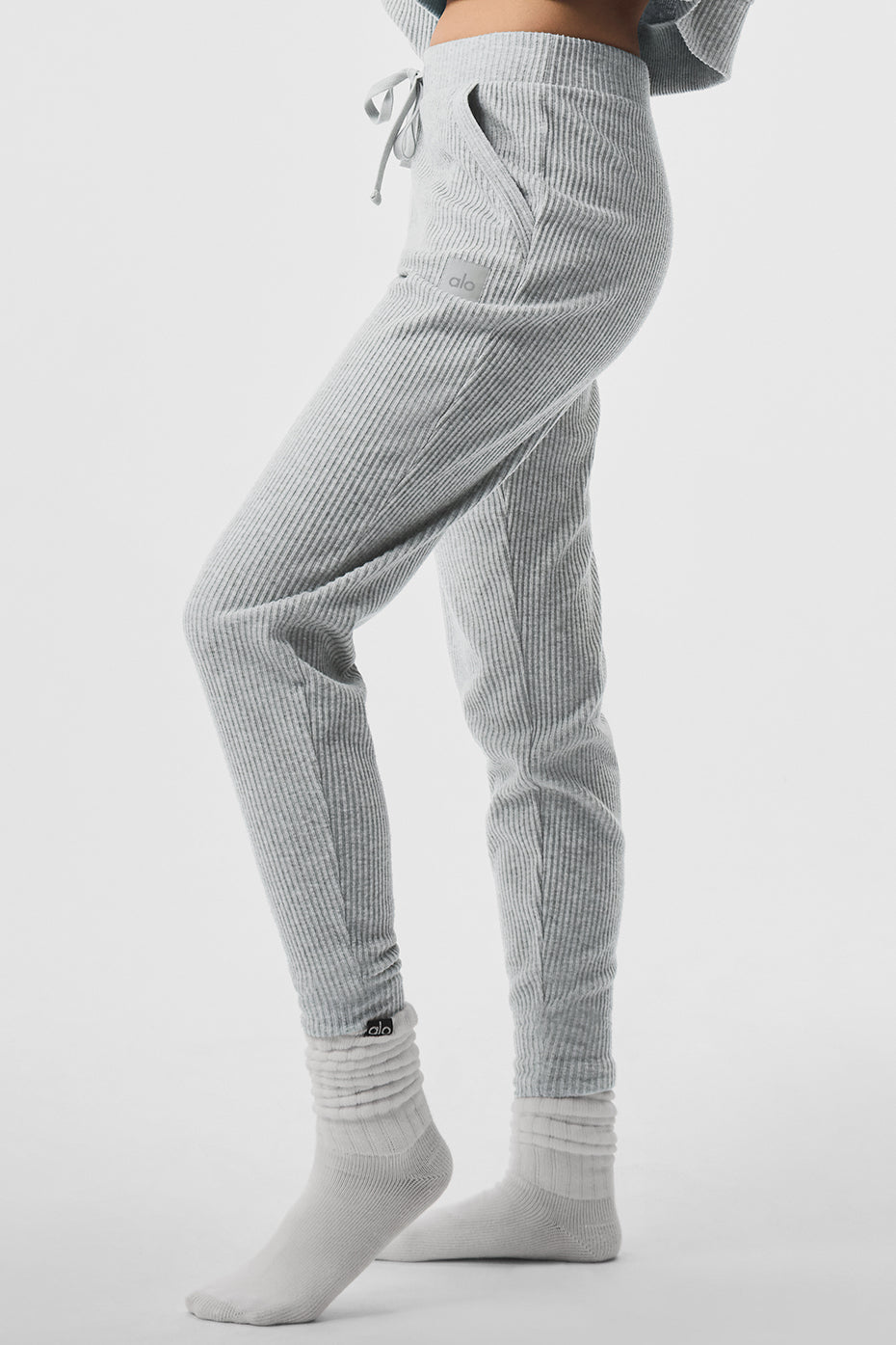 Muse Sweatpant - Athletic Heather Grey - Image 4