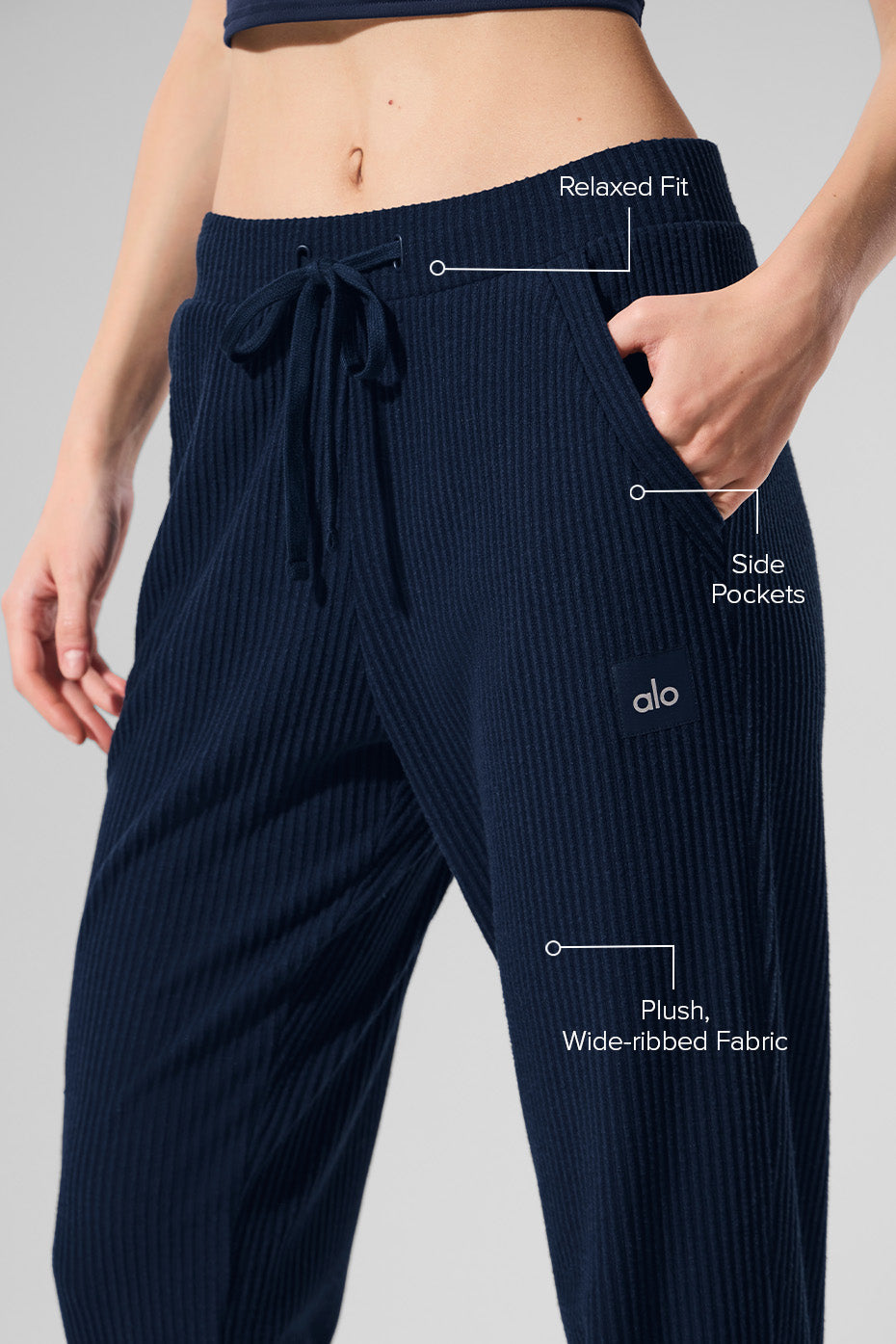 Muse Sweatpant - Navy - Image 2
