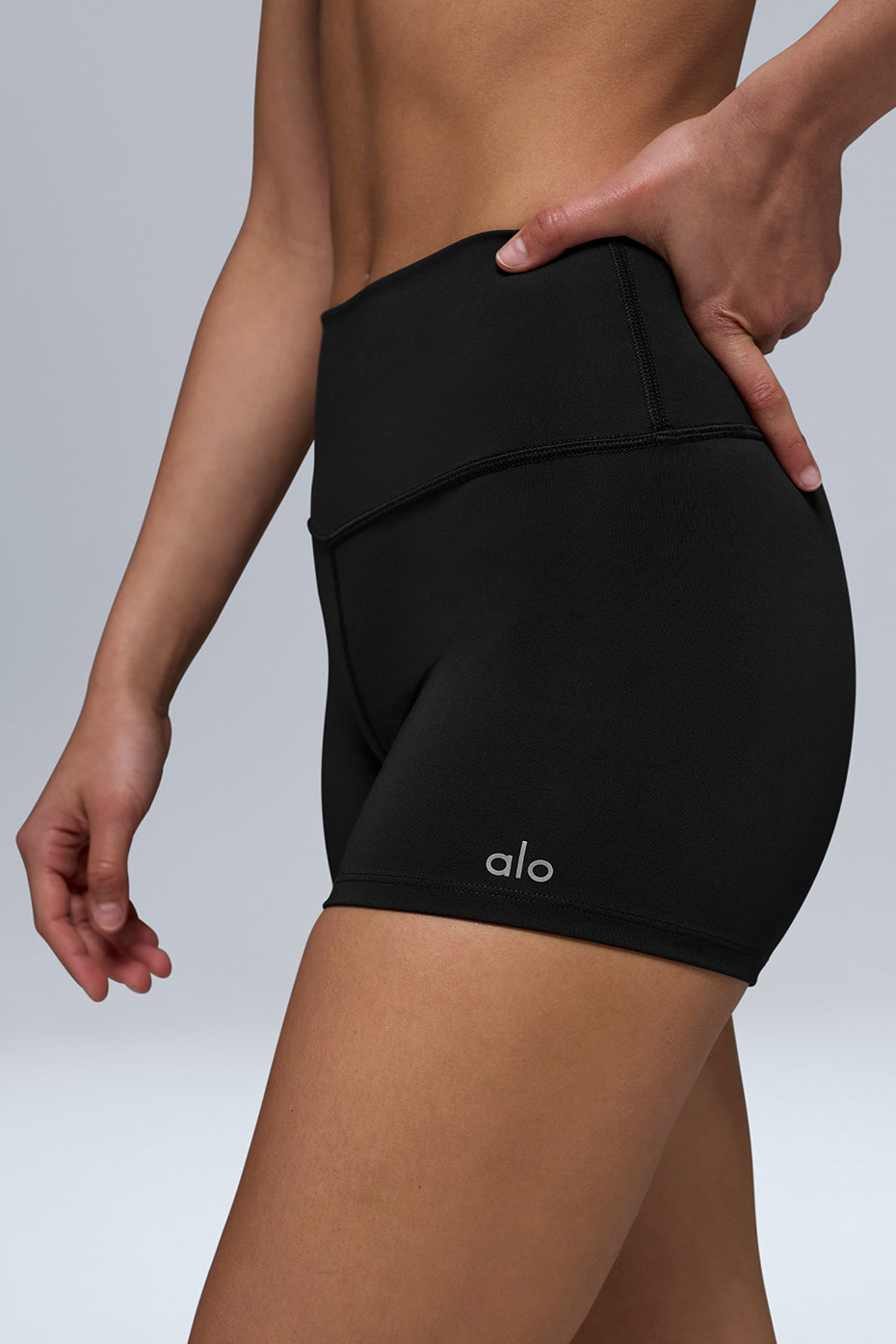 3 High-Waist Airlift Short - Black - Image 2