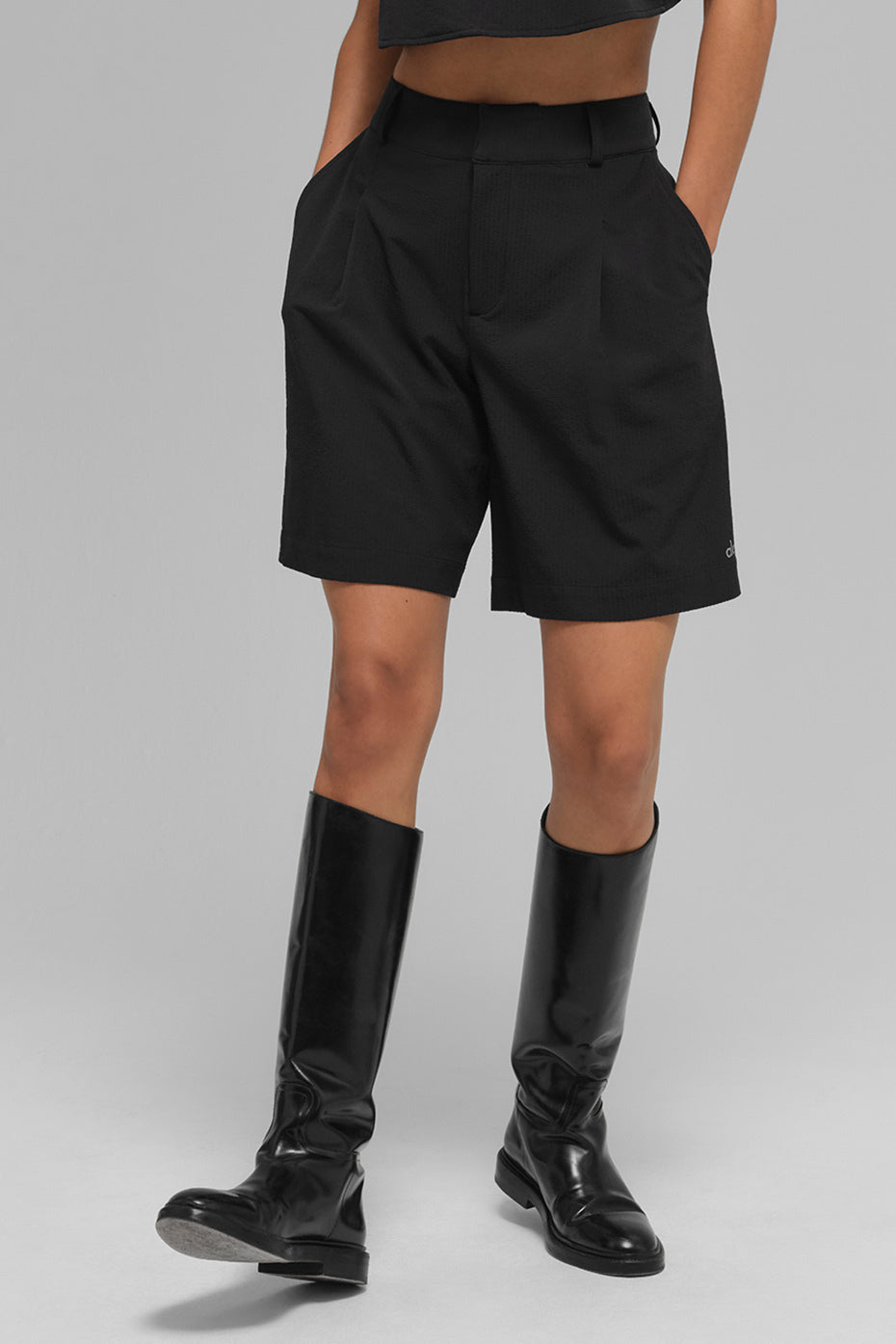 High-Waist Dreamscape Short - Black