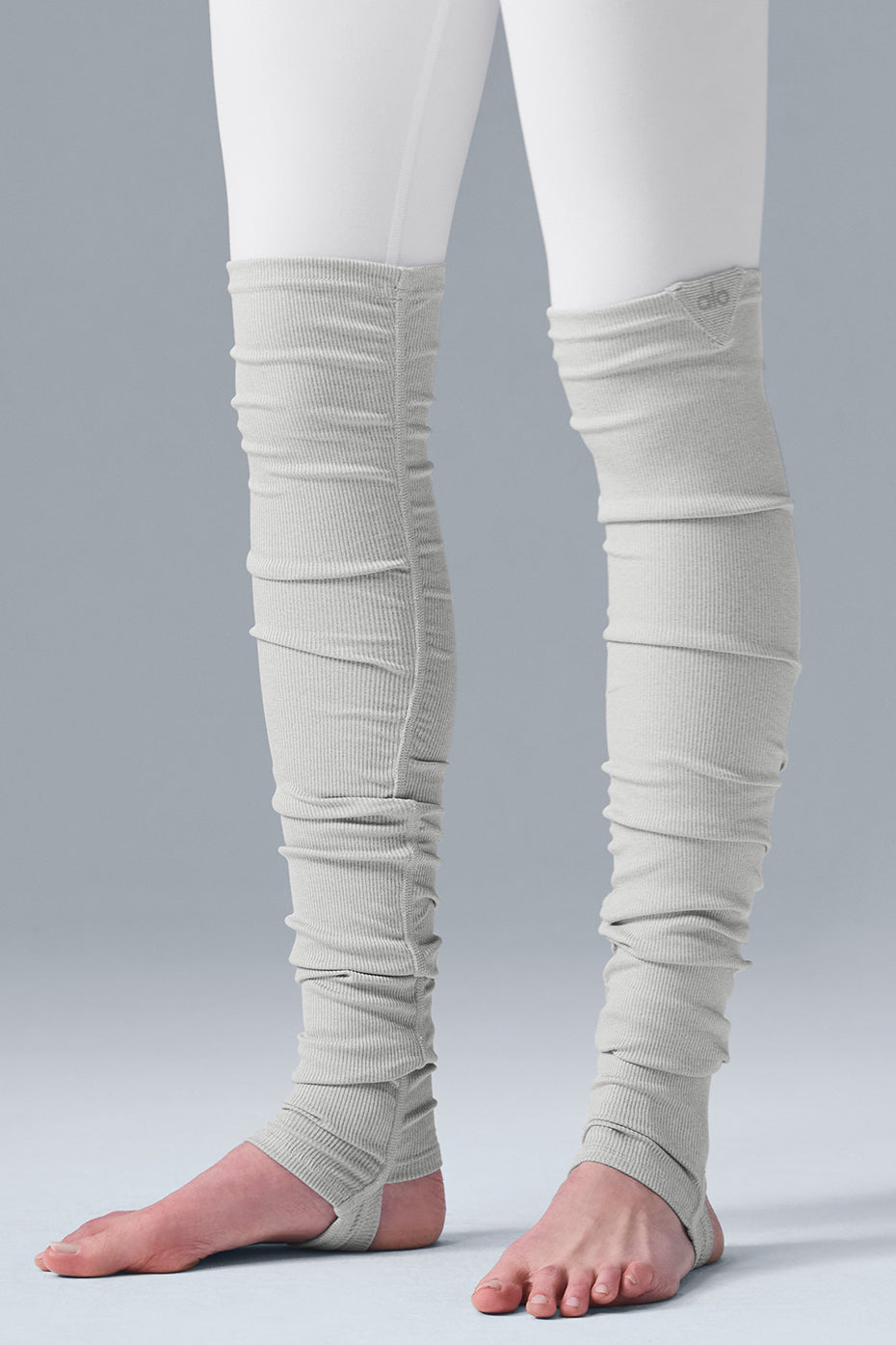 Goddess Leg Warmer - Dove Grey Heather - Image 2
