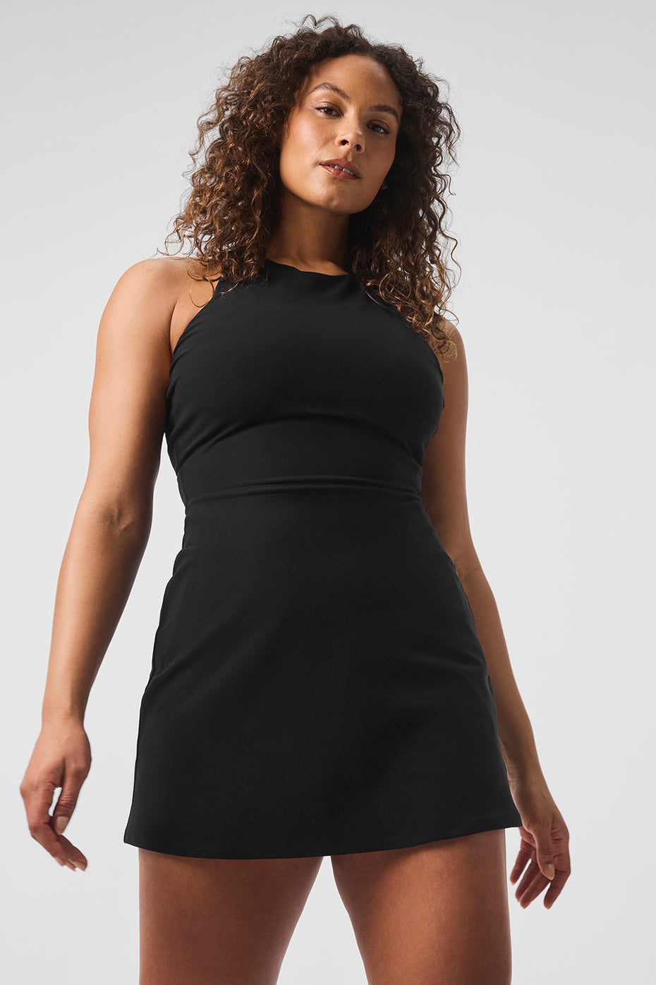 Alosoft Backspin Dress - Black - Image 6
