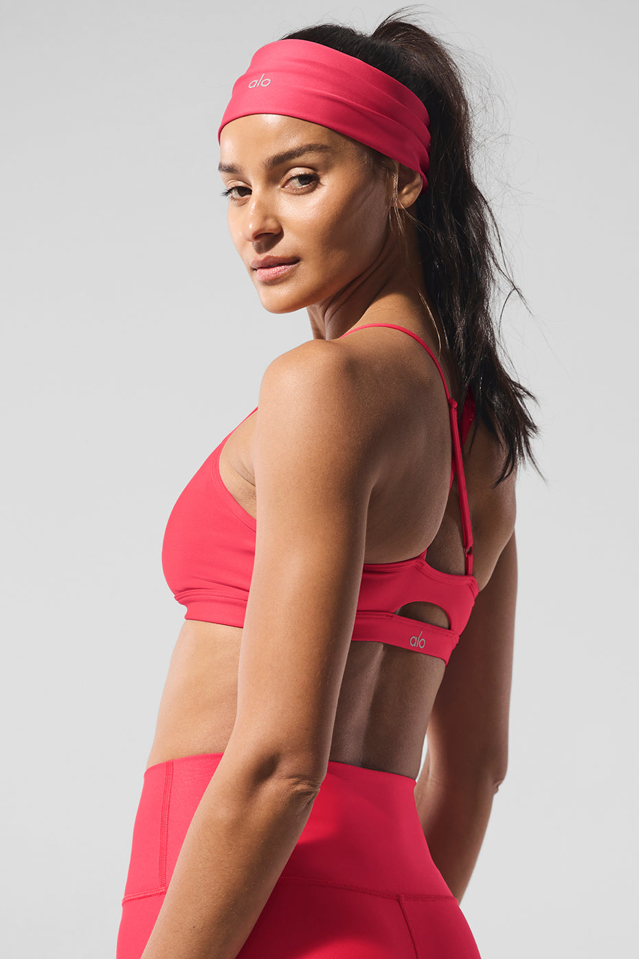 Airlift Intrigue Bra - Candy Red - Image 2
