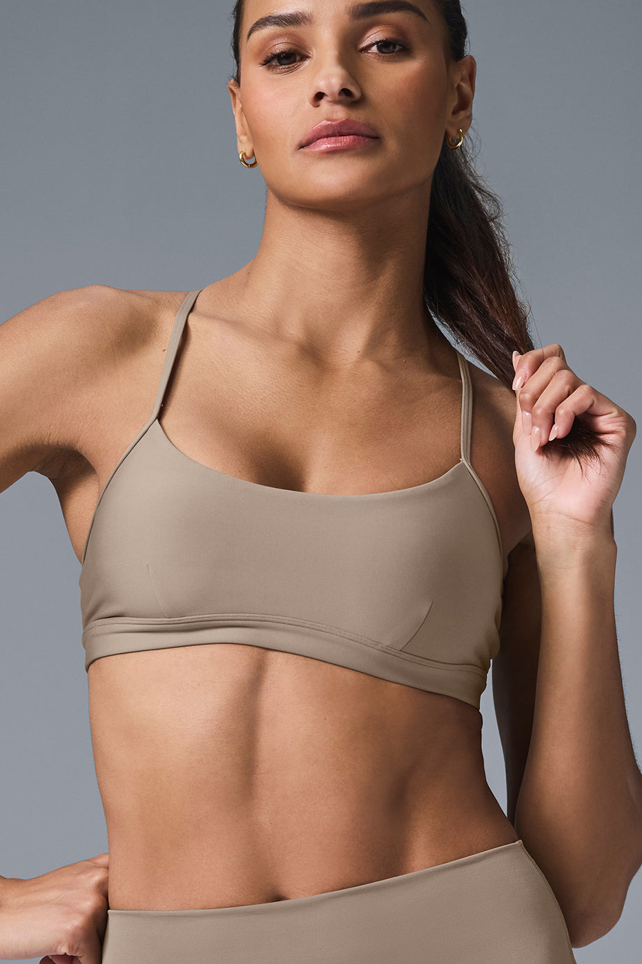 Airlift Intrigue Bra - Gravel - Image 4