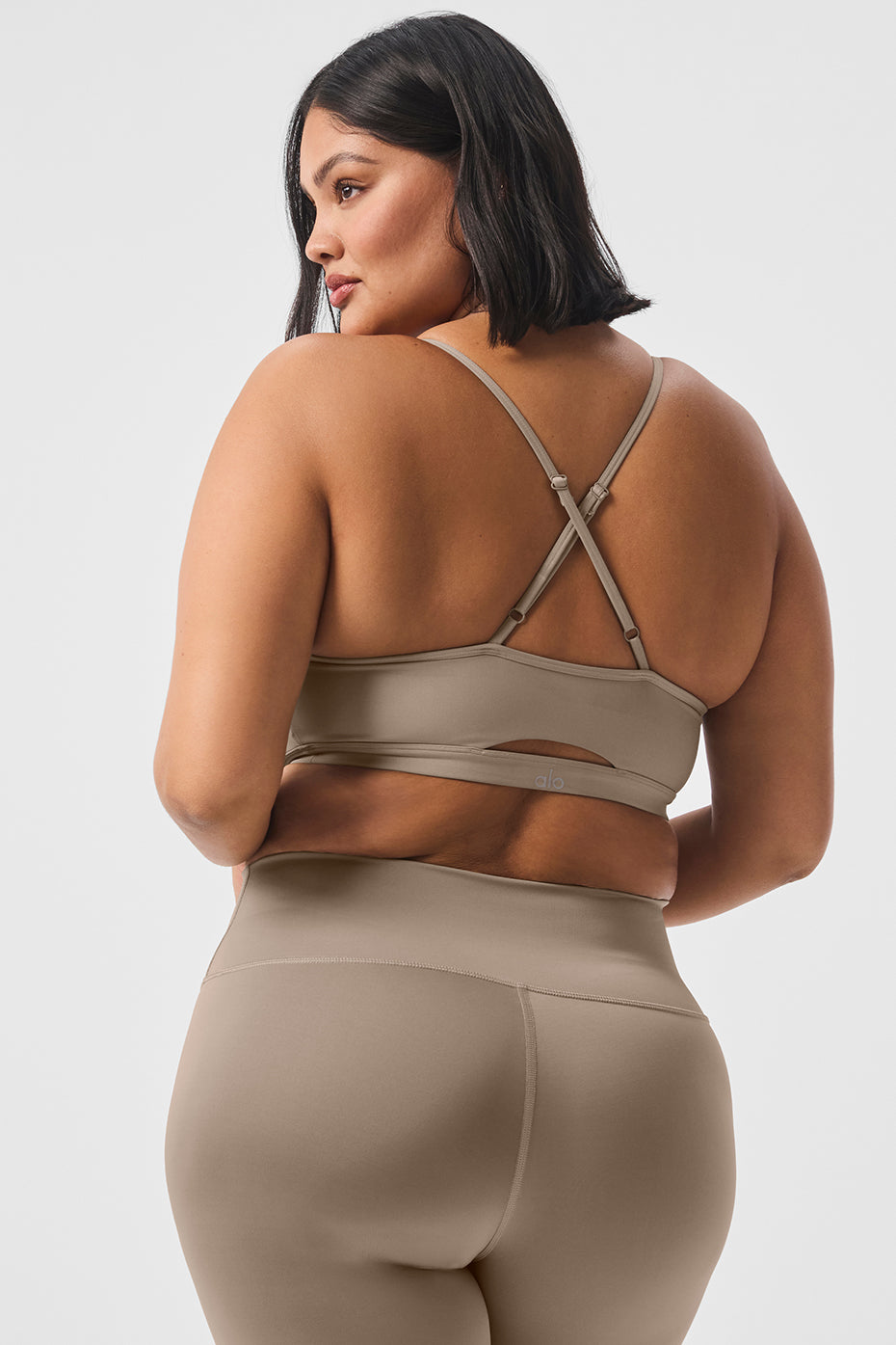 Airlift Intrigue Bra - Gravel - Image 7