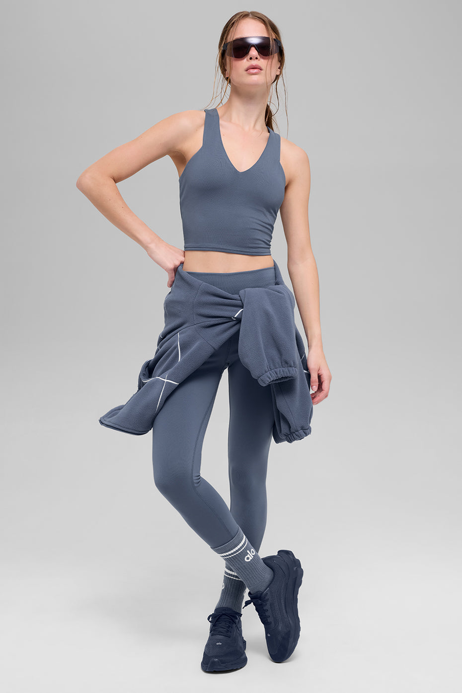 Airbrush Real Bra Tank - Bluestone - Image 4