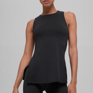 ALO Softsculpt Precision Full Length Bra Tank - Black