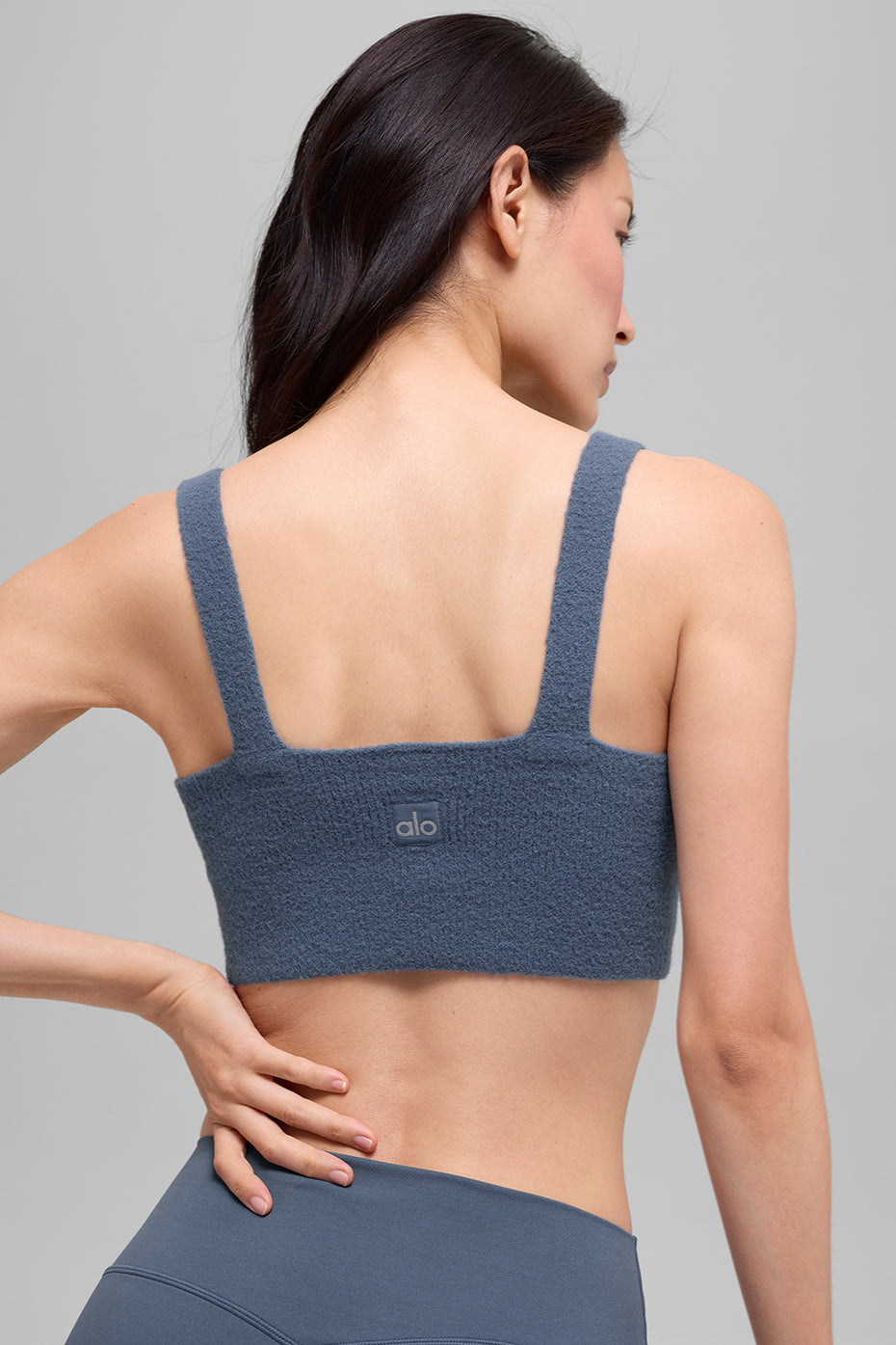 Snuggle Up Sweater Bra - Bluestone - Image 2